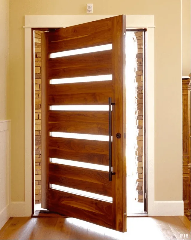 Lassen in Mahogany with our Handle & Lockset Package