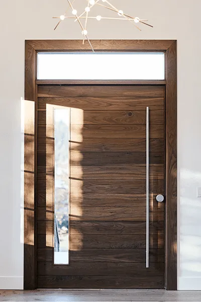 Exterior Pivot Doors - Custom - Katti - Pivot Door Company