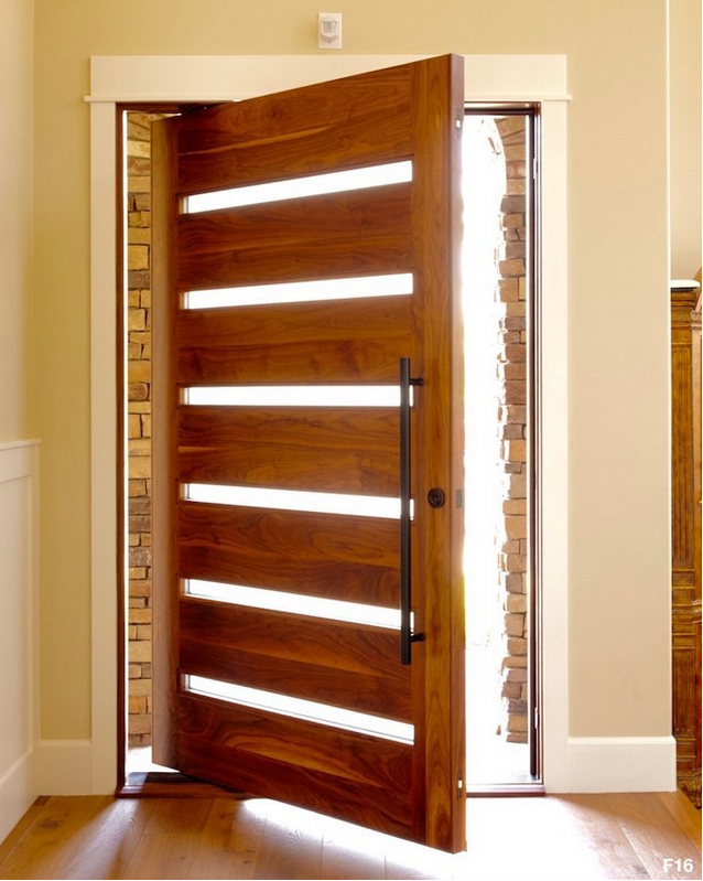 Lassen in Mahogany with our Handle & Lockset Package
