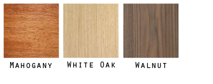 Our Wood Selection for Pre-built