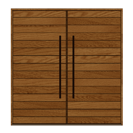 Double Pivot Door Unit