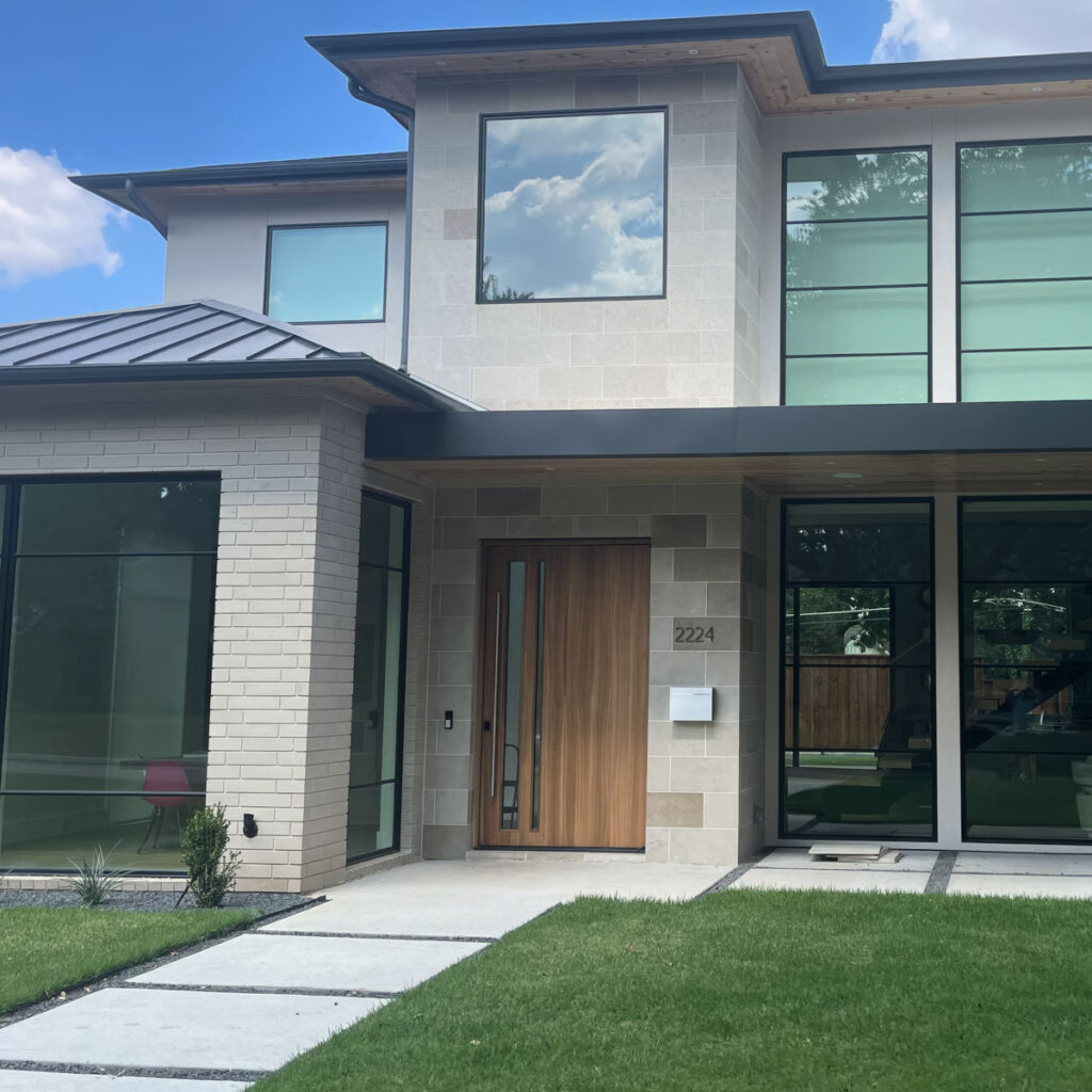 Exterior Pivot Doors - Custom - Park - Pivot Door Company - Penthouse Apartment Off The Grid Van Door Custom Massive Low Side Pivot Door