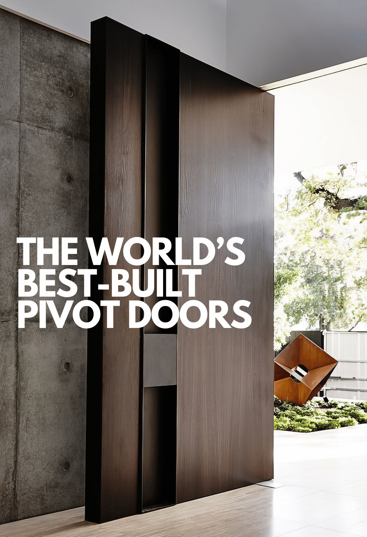 The Worlds Best-Built Pivot Doors