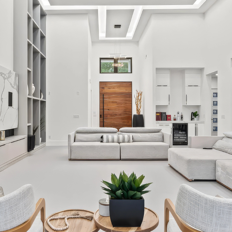 Robyn Mahogany Pivot Door