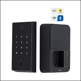 Emtek Touchscreen Smart Keypad in Oil Rubbed Bronze