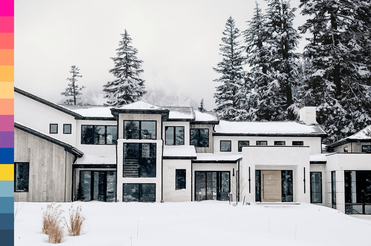 Picking the perfect pivot door -- Modern Farm House