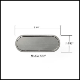 Magnetic Catch in Flat Black